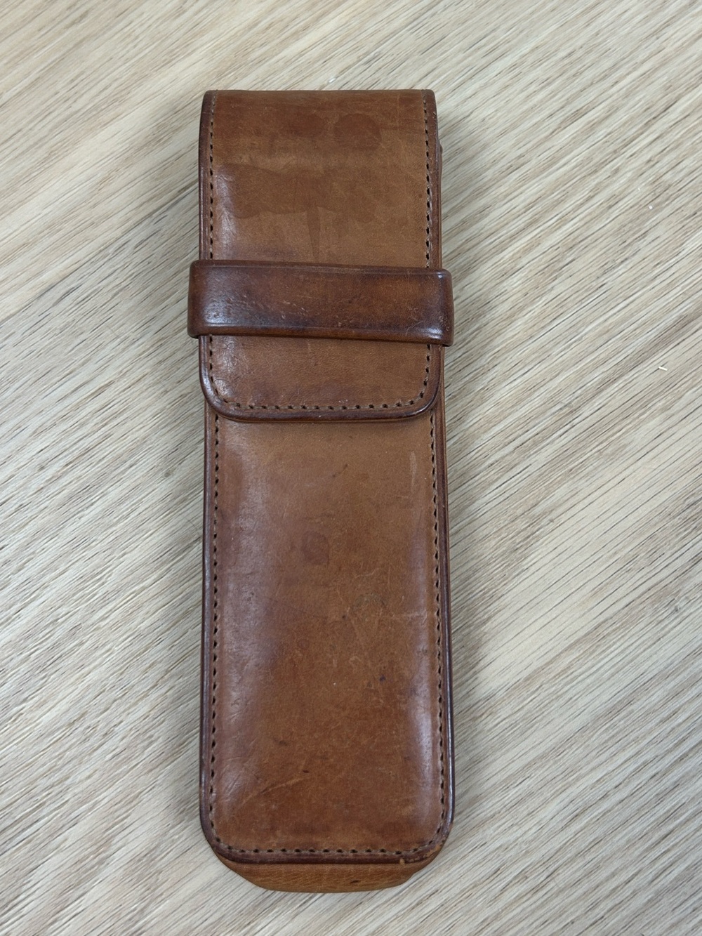 Vintage Coach Leather Pen Case